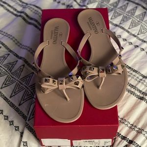 Valentino Studded Slides